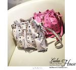 หมดค่ะ กระเป๋าLuluhouse รุ่น L79-02piv/iv กระเป๋าสไตล์เกาหลี นำเข้าของแท้ 